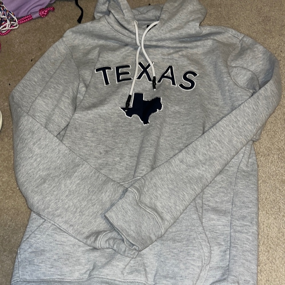 Gray Texas Hoodie | New
